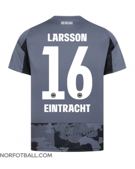 Billige Fotballdrakt Eintracht Frankfurt Hugo Larsson #16 Replika Tredjedrakt 2025-26 Kortermet Billige Fotballdrakt Eintracht Frankfurt Hugo Larsson #16 Replika Tredjedrakt 2025-26 Kortermet